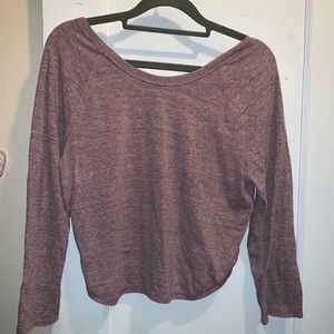 Purple Henley Top